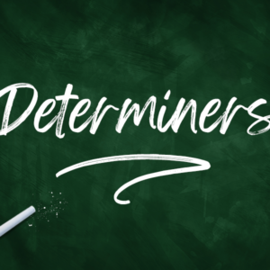 Determiners - Why Don't People Know Which One I Mean? (Subscription)